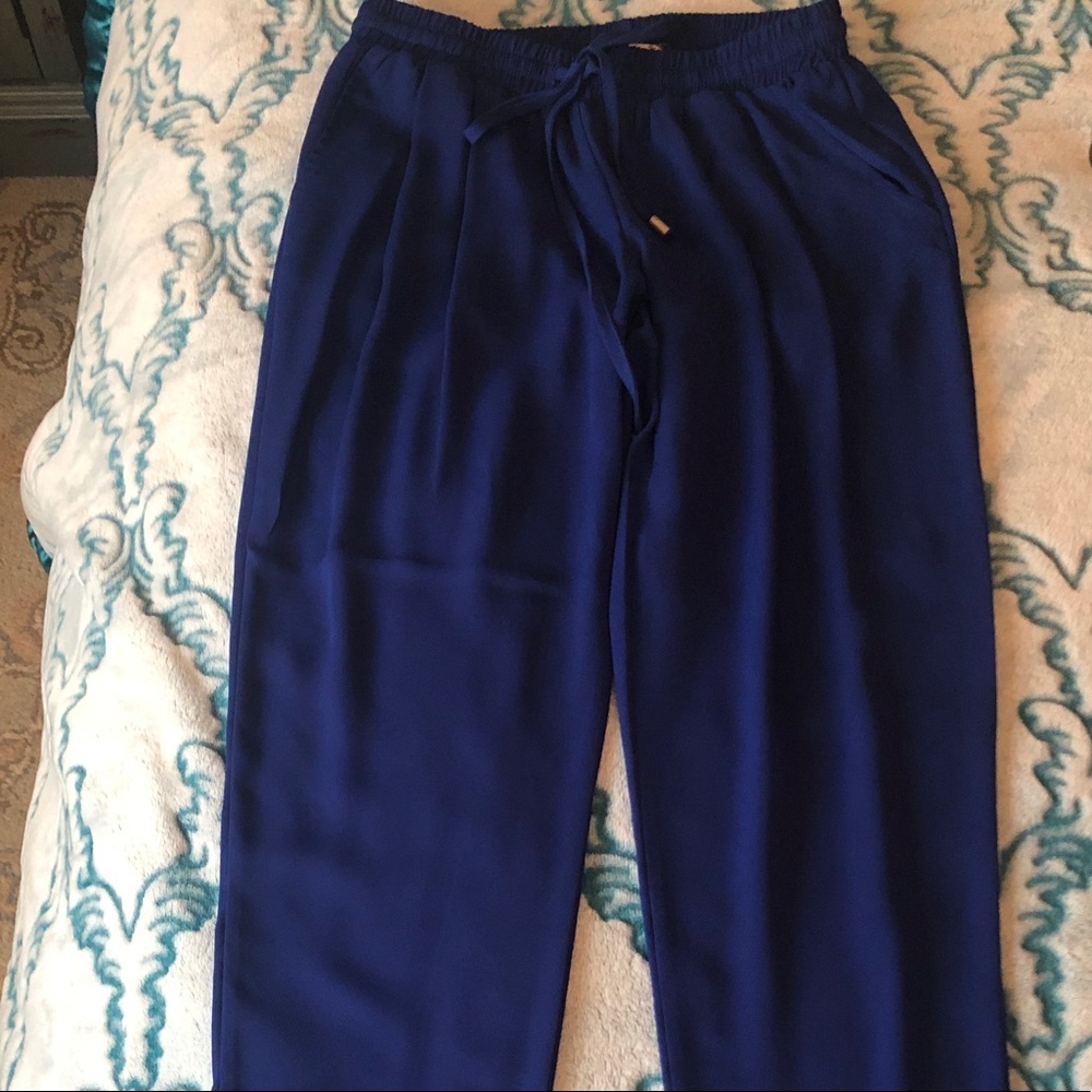 Royal Blue dressy joggers